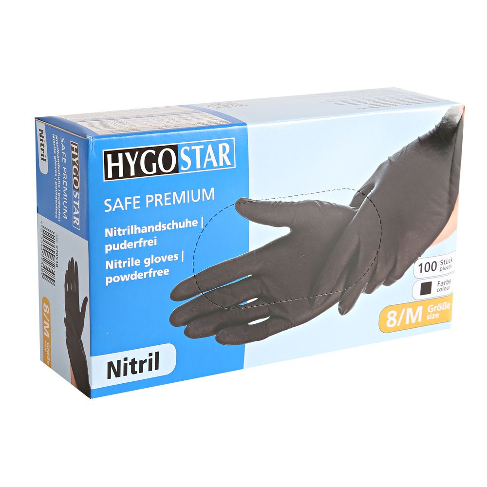 ΓΑΝΤΙ NITRILE SAFE PREMIUM BLACK PFR